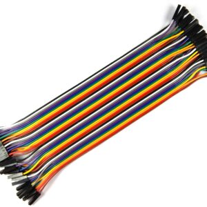 Female to Female Jumper Wires - 1 Strip (30 Wires)